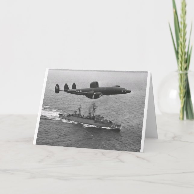 Cartão Superconstelação WV-2 Lockheed (Frente)