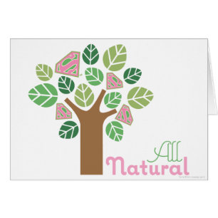 Cartão Supergirl All Natural Tree