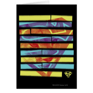 Cartão Supergirl Filmstrip