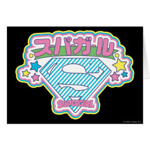 Cartão Supergirl J-Pop 12