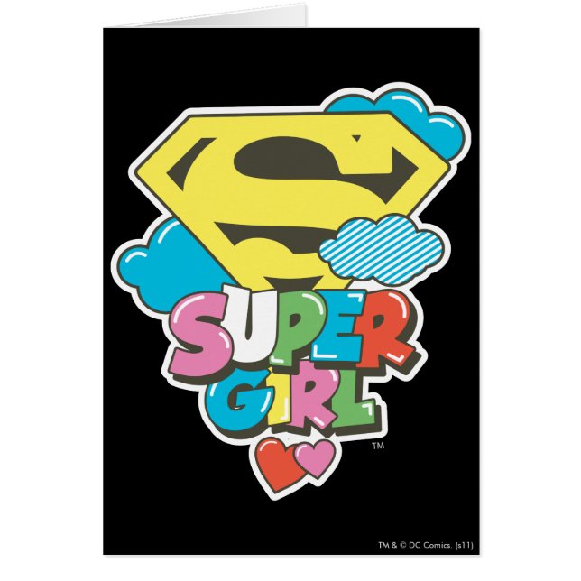 Cartão Supergirl J-Pop 5 (Frente)