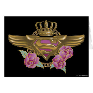 Cartão Supergirl Ouro Wings