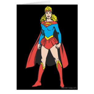 Cartão Superigirl Stands