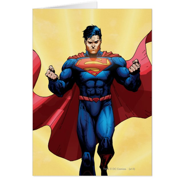 Cartão Superman Flying (Frente)