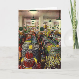 Cartão Supermercado, Comida e bebidas da Vintage Business