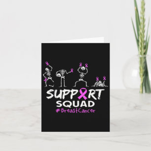 Cartão Suporte a Hal de Sensibilização do Cancer de Mama