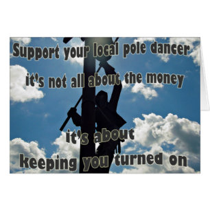 Cartão Suporte a seu Lineman