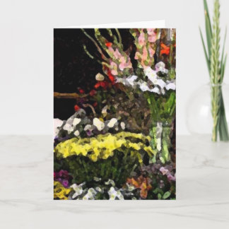 Cartão Suporte de flores 01