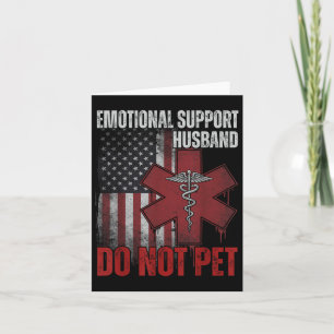 Cartão Suporte Emocional Marido Não Pet