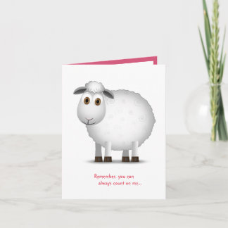 Cartão Suporte/incentivo/amizade