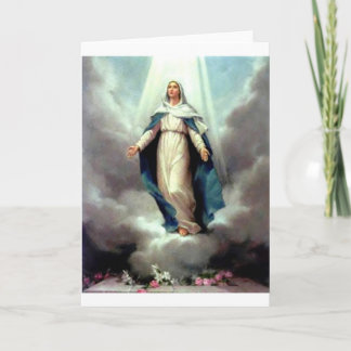 Cartão Suposição de Mary