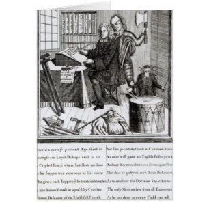 Cartão Suposição em meu significado, 1709