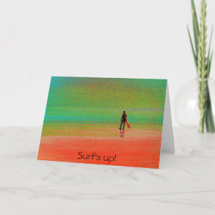 Cartão "Surf!"