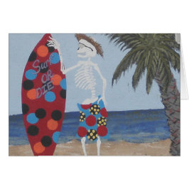 Cartão Surf ou morrer