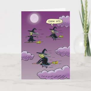 Cartão Surfing Witeen Halloween
