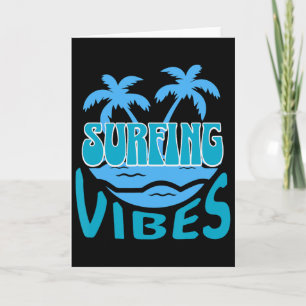 Cartão Surfista, Surfar, Prancha de Surf Masculino Menino