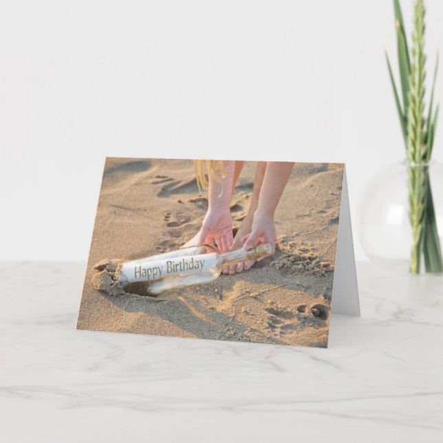 Cartão Surpresa de aniversário (Frente)