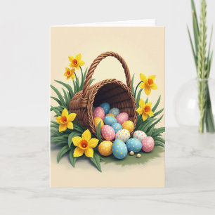 Cartão Surpresa de Primavera Pastel