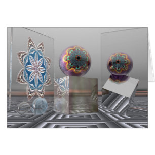 Cartão surrealista da fantasia