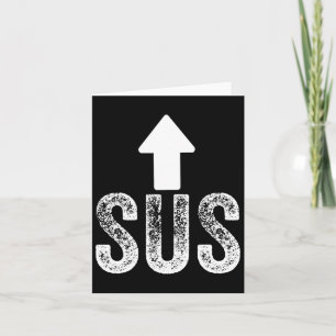 Cartão Sus Game Idk Bro Bruh Meme Engraçado Video Gamer 1