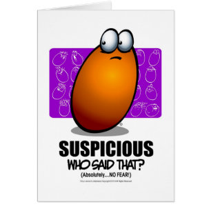 Cartão SUSPEITO - laranja