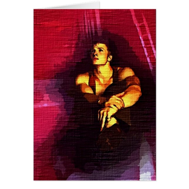 Cartão Suspendido no pensamento (Frente)