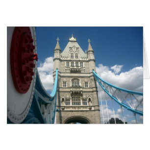 Cartão suspense da ponte torre