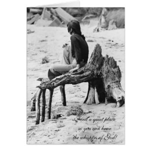 Cartão Sussurros de Deus