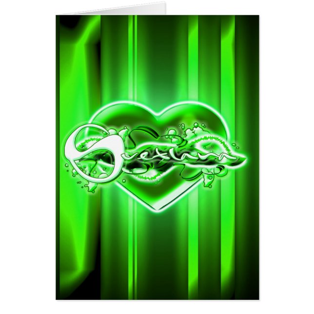 Cartão Svetlana (Frente)