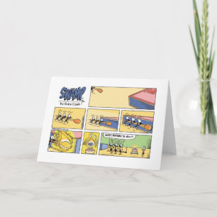 Cartão Swamp Ant Birthday Team Effort