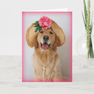 Cartão Sweet Smiling Maddi Blank Greeting Card