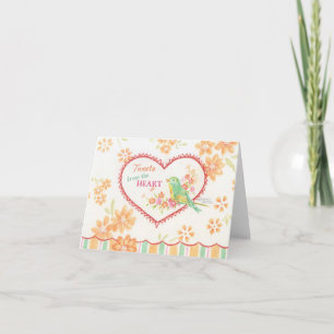 Cartão Sweet Tweets Bird Blank Any Occasion Note Card