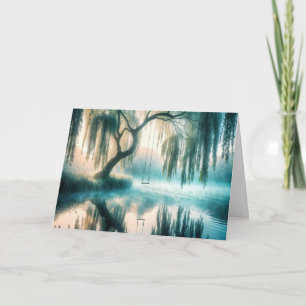 Cartão Swing Hang from a Tree Thinking of You