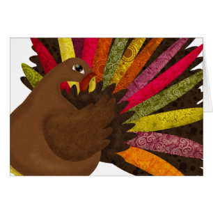 Cartão Swirly Turquia