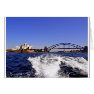 Cartão Sydney Harbor