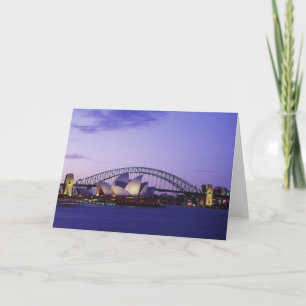 Cartão Sydney Opera House and Harbour, New South 2