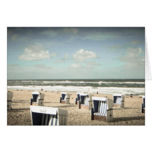 Cartão Sylt praia