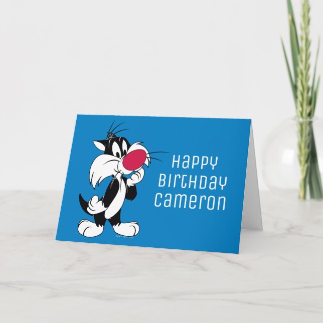 Cartão Sylvester Jr.| Dose clássica (Frente)