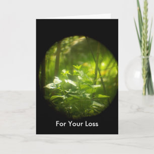 Cartão Sympath Card For your Loss