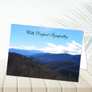 Cartão Sympathy Card -- Mountains