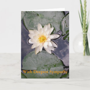 Cartão Sympathy Card : Passing of Mother