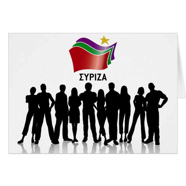 CARTÃO SYRIZA (Frente Horizontal)