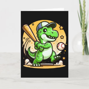 Cartão T-rex Dinossauro Bate-Vende Jogador Macio Meninos 