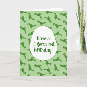 Cartão T-Rex Origami