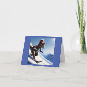 Cartão T Rex Snowboard