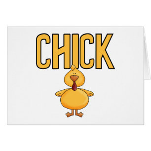 Cartão T-shirt e presentes do pintinho