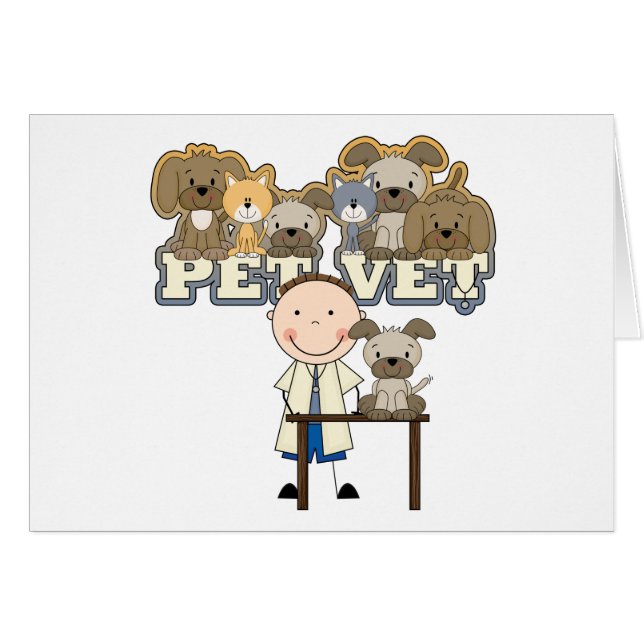 Cartão T-shirt e presentes masculinos brancos do (Frente Horizontal)