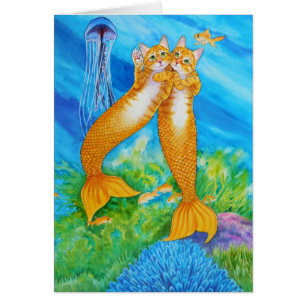 Cartão Tabby MerCats