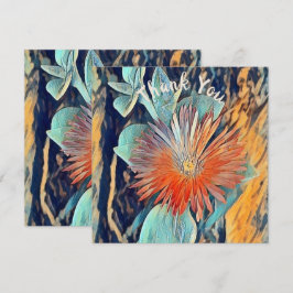 Cartão Tabela Personalizada de Arte de AquarelaRose Obrig