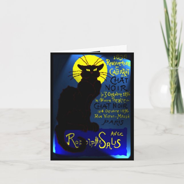 Cartão Taberna du Conversa Noir (Frente)